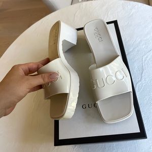 Gucci sandal heel